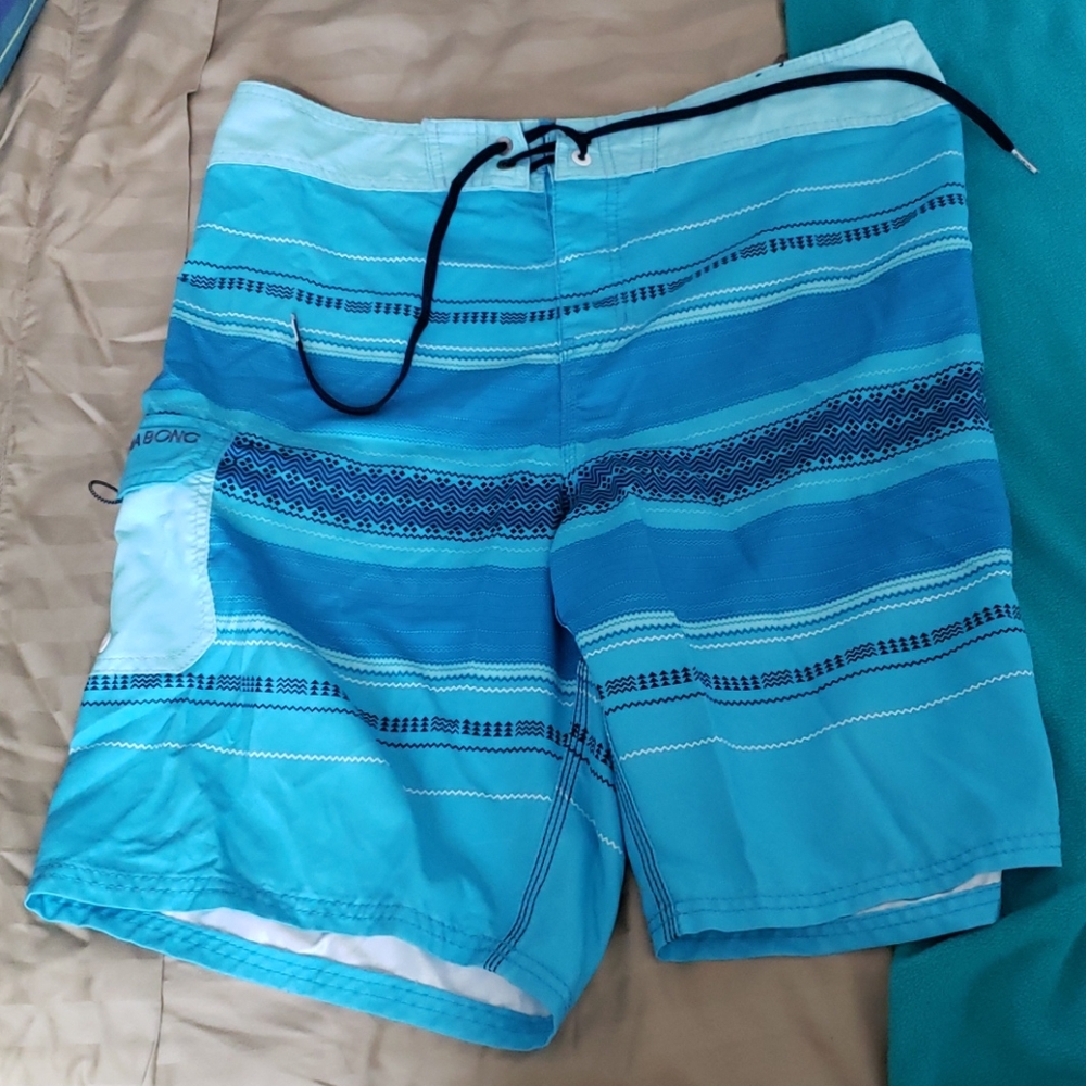 Billabong board shorts.